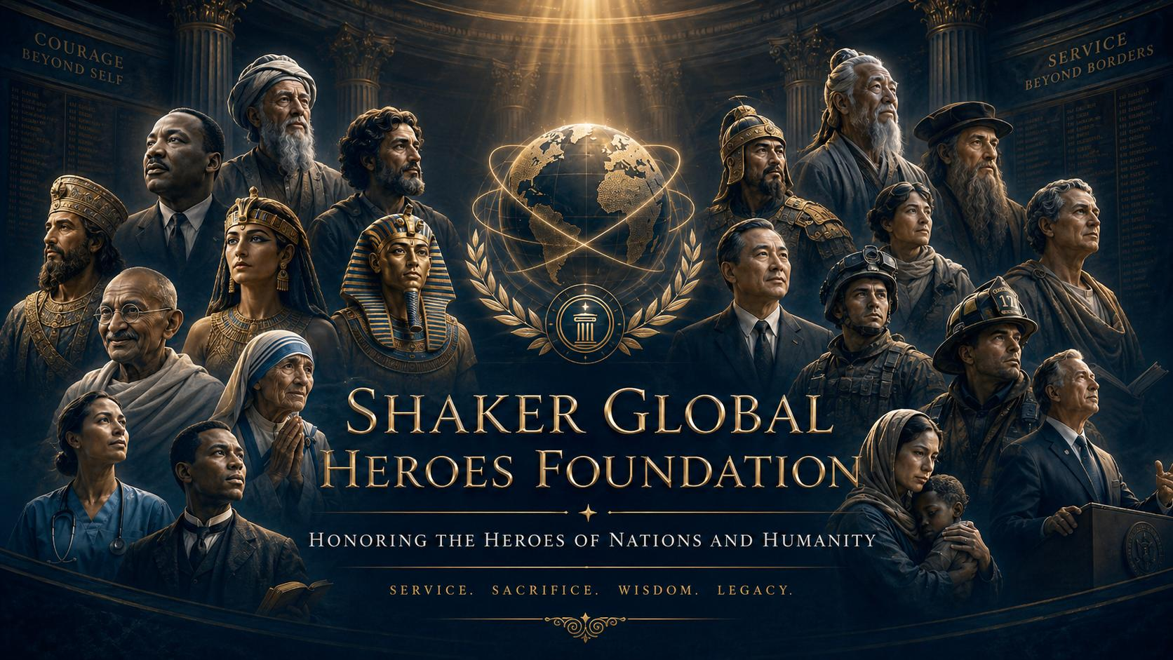 About Shaker Global Heroes Foundation hero image