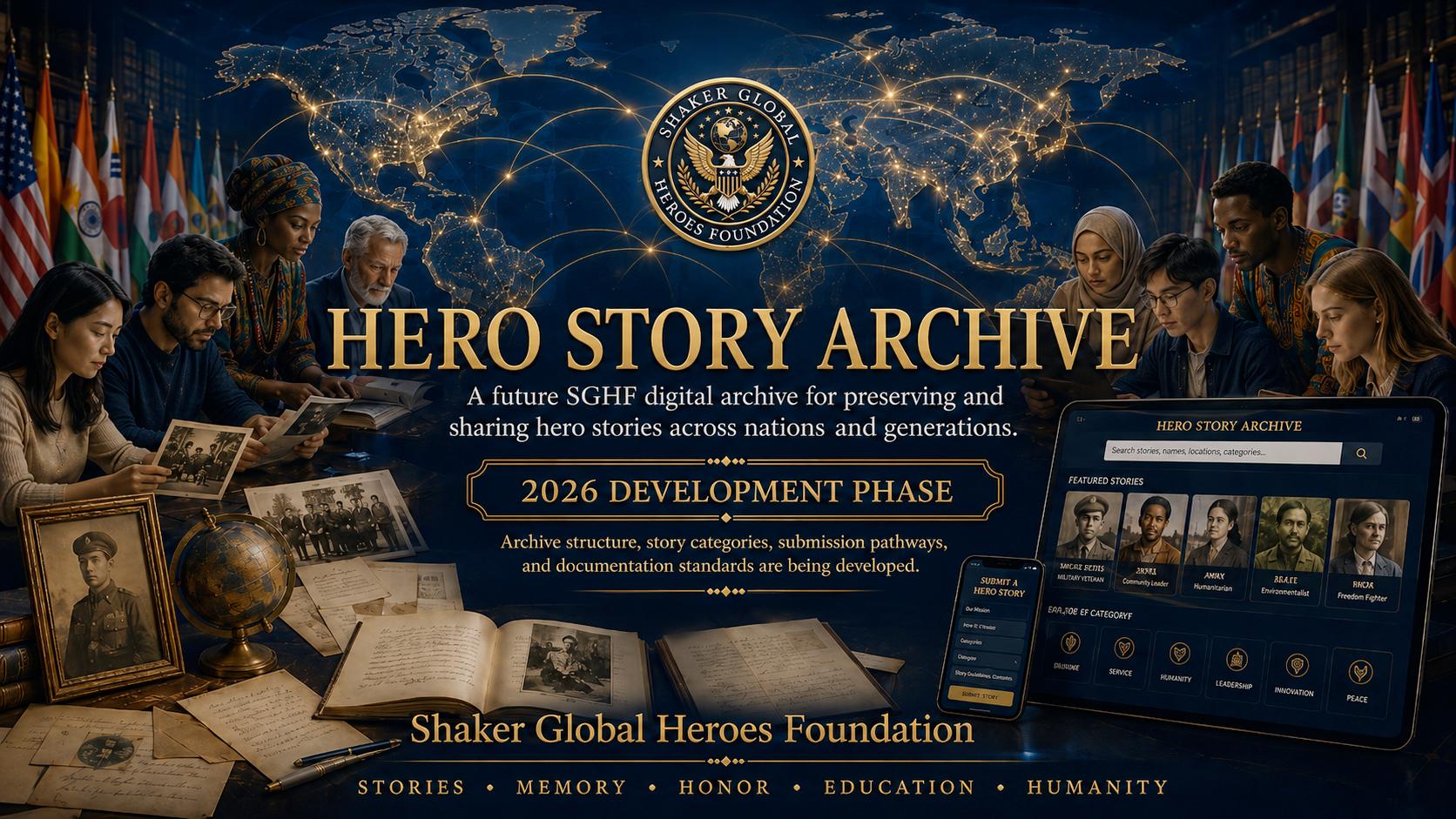 Hero Story Archive SGHF page image