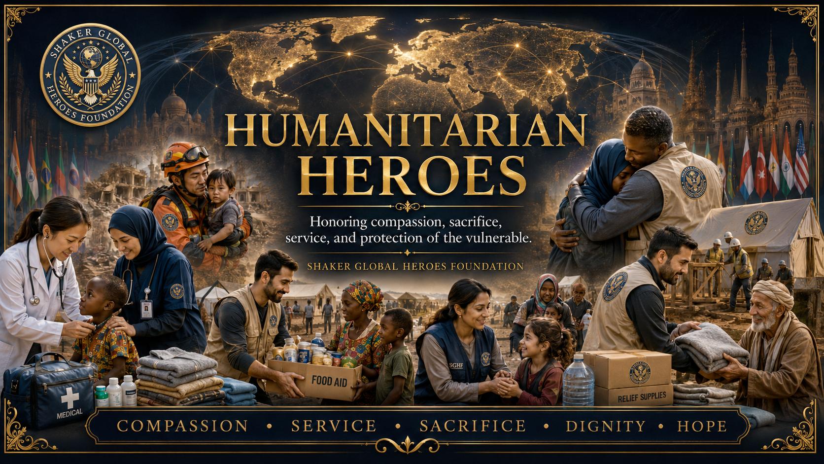 Humanitarian Heroes SGHF page image